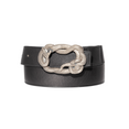 Large Snake Belt (Black/White Bronze) Large Snake Belt (Black/White Bronze)