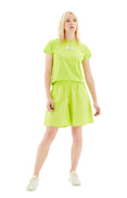 MM6 Cotton Shorts (Neon Green) MM6 Cotton Shorts (Neon Green)