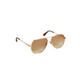 Aviator Style Sunglasses (Pink Gold/Honey) Aviator Style Sunglasses (Pink Gold/Honey)