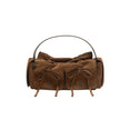 Multipocket Suede Shoulder Bag (Cognac Brown) Multipocket Suede Shoulder Bag (Cognac Brown)