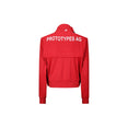 Cropped Tracksuit Jacket (Red/Black) Cropped Tracksuit Jacket (Red/Black)