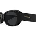 Oval Sunglasses With Injection Frames (Black) Oval Sunglasses With Injection Frames (Black)