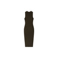 Womens Rib Tank Dress (Brown) Womens Rib Tank Dress (Brown)