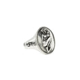 Pin Up Girl Cameo Ring (Silver) Pin Up Girl Cameo Ring (Silver)