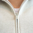 Modern Fit Fleece Track Jacket (Heather Stone/Cloud White) Modern Fit Fleece Track Jacket (Heather Stone/Cloud White)