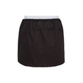 Mid-Rise Mini Logo Elastic Skirt (Black) Mid-Rise Mini Logo Elastic Skirt (Black)