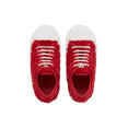Women's Fluffy Sneakers (Red/White) Women's Fluffy Sneakers (Red/White)