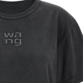 Short Sleeve Tee W/ Hotfix Logo (Washed BlacK) Short Sleeve Tee W/ Hotfix Logo (Washed BlacK)
