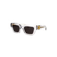 Tri-Fold Square Sunglasses (White) Tri-Fold Square Sunglasses (White)