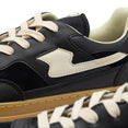 Pearl S-Strike Leather Mix Sneaker (Black/Gum) Pearl S-Strike Leather Mix Sneaker (Black/Gum)