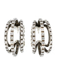 Large Hoops Earrings (Transparent/Silver) Large Hoops Earrings (Transparent/Silver)