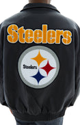 Steelers Bomber Jacket (Black/Black) Steelers Bomber Jacket (Black/Black)