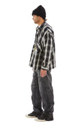 FRNNL Checked Shirt (Black/White) FRNNL Checked Shirt (Black/White)