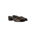 Quare-Heeled Mules 55 MM (Black) Quare-Heeled Mules 55 MM (Black)