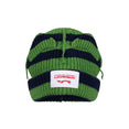 Supersized Chunky Ears Beanie (Green/Navy Stripe) Supersized Chunky Ears Beanie (Green/Navy Stripe)