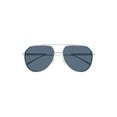 Pilot Shape Sunglasses (Silver/Blue) Pilot Shape Sunglasses (Silver/Blue)