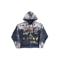 Star Zip Up Hoodie (Lavender/Multicolor) Star Zip Up Hoodie (Lavender/Multicolor)