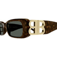 Women's Dynasty Rectangle Sunglasses (Havana/Gold) Women's Dynasty Rectangle Sunglasses (Havana/Gold)