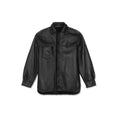 Buttoned Long-Sleeved Reversible Jacket (Black) Buttoned Long-Sleeved Reversible Jacket (Black)