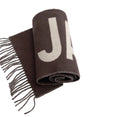 Fringe Logo Scarf (Multi Brown) Fringe Logo Scarf (Multi Brown)
