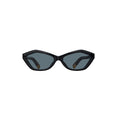 x Jacquemus Bambino Angular Sunglasses (Black/Yellow Gold/Grey) x Jacquemus Bambino Angular Sunglasses (Black/Yellow Gold/Grey)