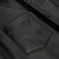 Buttoned Long-Sleeved Reversible Jacket (Black) Buttoned Long-Sleeved Reversible Jacket (Black)