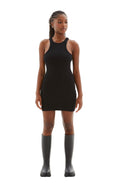 Racing Tank Top Dress (Black) Racing Tank Top Dress (Black)