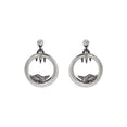 Rat Hoop Earring (Antique Silver) Rat Hoop Earring (Antique Silver)