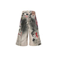Denim Shorts (White/Multicolor) Denim Shorts (White/Multicolor)