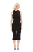 Knitted Sleeveless Dress w/Marni Logo (Black) Knitted Sleeveless Dress w/Marni Logo (Black)