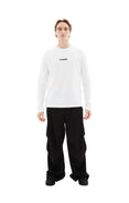 Crew Neck Long Sleeved T-Shirt (Milky) Crew Neck Long Sleeved T-Shirt (Milky)