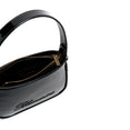 Patent Leather Bag with Rhinestone Logo Patent Leather Bag with Rhinestone Logo