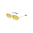 Rectangular Metal Sunglasses (Gold/Yellow) Rectangular Metal Sunglasses (Gold/Yellow)