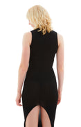 Knitted Sleeveless Dress w/Marni Logo (Black) Knitted Sleeveless Dress w/Marni Logo (Black)