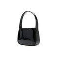 Patent Leather Bag with Rhinestone Logo Patent Leather Bag with Rhinestone Logo