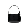 Patent Leather Bag with Rhinestone Logo Patent Leather Bag with Rhinestone Logo