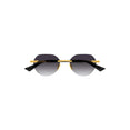 Glaze Rimless Sunglasses (Gold/Grey) Glaze Rimless Sunglasses (Gold/Grey)