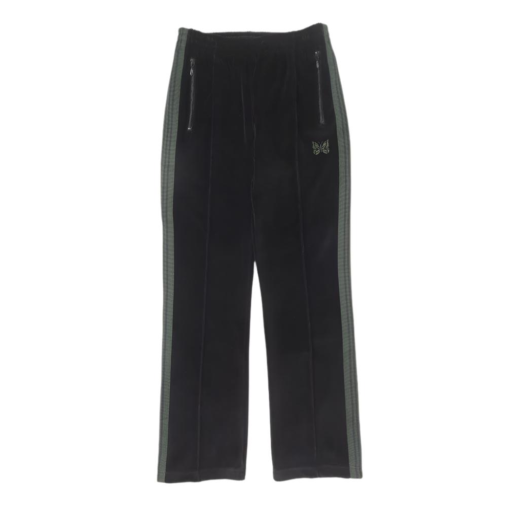 Narrow Track Pants - C/Pe Velour (Black) – tons-shop