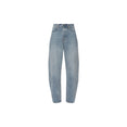Float Mid-Rise Relaxed Jeans With Crystal Beltloops (Vintage Bleach Blue) Float Mid-Rise Relaxed Jeans With Crystal Beltloops (Vintage Bleach Blue)