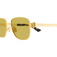 Metal Square Sunglasses (Gold/Yellow) Metal Square Sunglasses (Gold/Yellow)