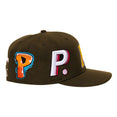 Jon Stan x TONS Pittsburgh P Fitted Hat (Brown) Jon Stan x TONS Pittsburgh P Fitted Hat (Brown)