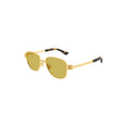 Metal Square Sunglasses (Gold/Yellow) Metal Square Sunglasses (Gold/Yellow)