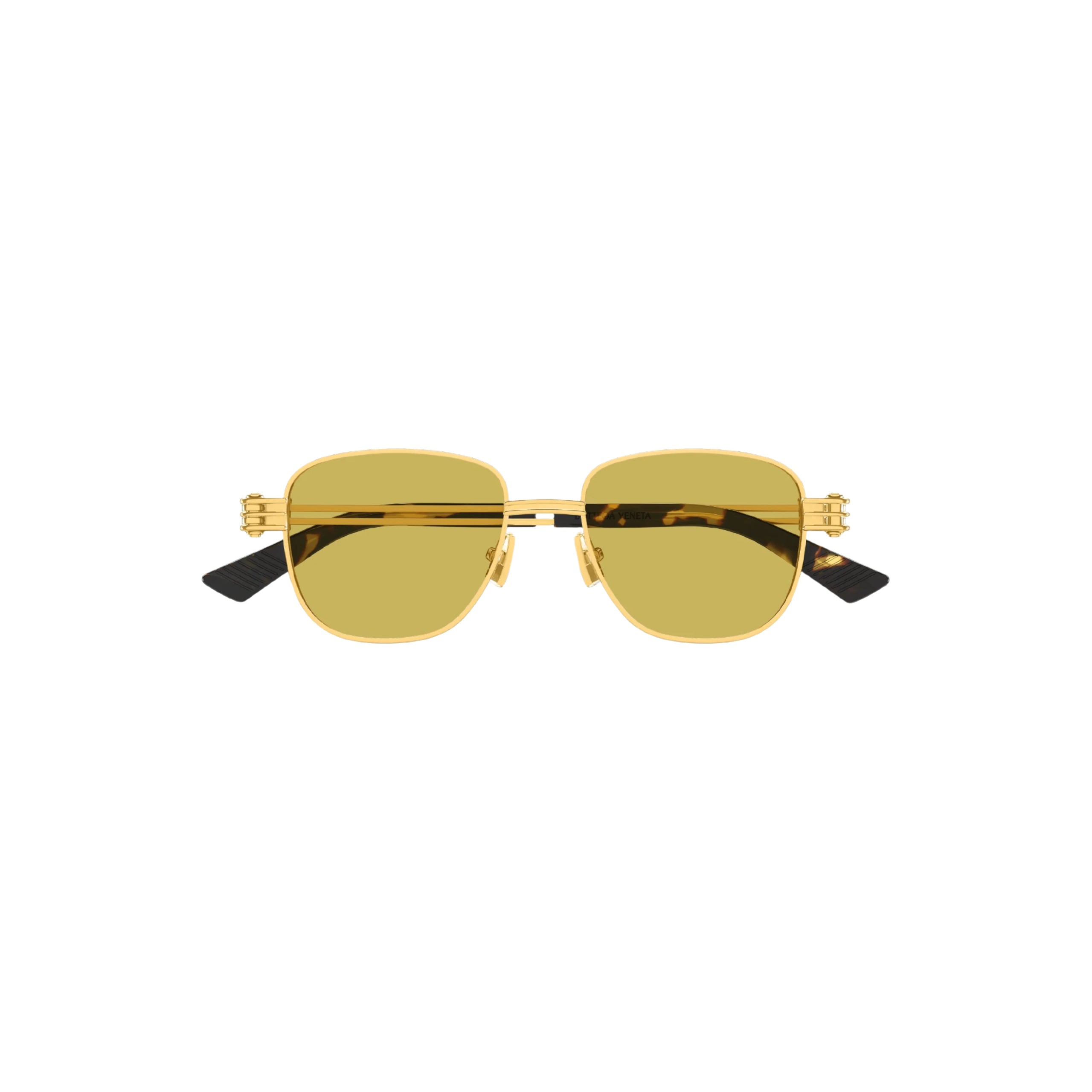 Metal Square Sunglasses (Gold/Yellow) – tons-shop