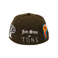 Jon Stan x TONS Pittsburgh P Fitted Hat (Brown) Jon Stan x TONS Pittsburgh P Fitted Hat (Brown)