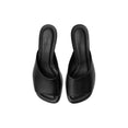 Square-Heeled Mules 55 MM (Black) Square-Heeled Mules 55 MM (Black)