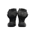 Geobasket Padded Zip-Fastening High-Top Sneakers (Black) Geobasket Padded Zip-Fastening High-Top Sneakers (Black)