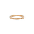 Numerical Ring 2mm (Yellow Gold Plating Burattato) Numerical Ring 2mm (Yellow Gold Plating Burattato)