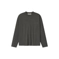 Embroidered Classic Fit Long Sleeve (Charcoal Heather) Embroidered Classic Fit Long Sleeve (Charcoal Heather)