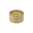 Logo Ring 12mm (Yellow Gold Plating Burattato) Logo Ring 12mm (Yellow Gold Plating Burattato)