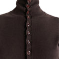 Buttoned Fitted Cardigan (Aubergine) Buttoned Fitted Cardigan (Aubergine)